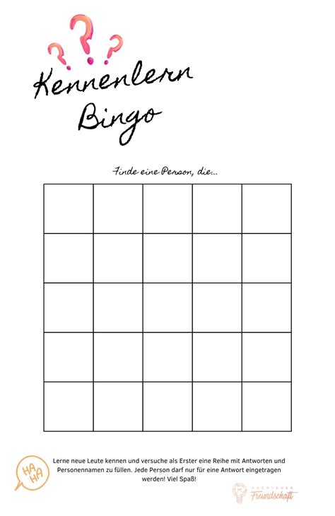 bingo selber machen